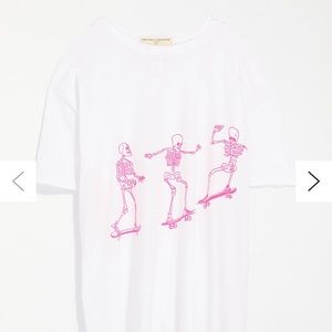 UO Project Social T Skateboard Skeletons Tee
